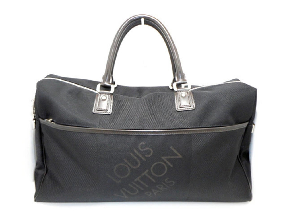 LOUIS VUITTON Bag Boston Albatross Damier Geant Noir Black